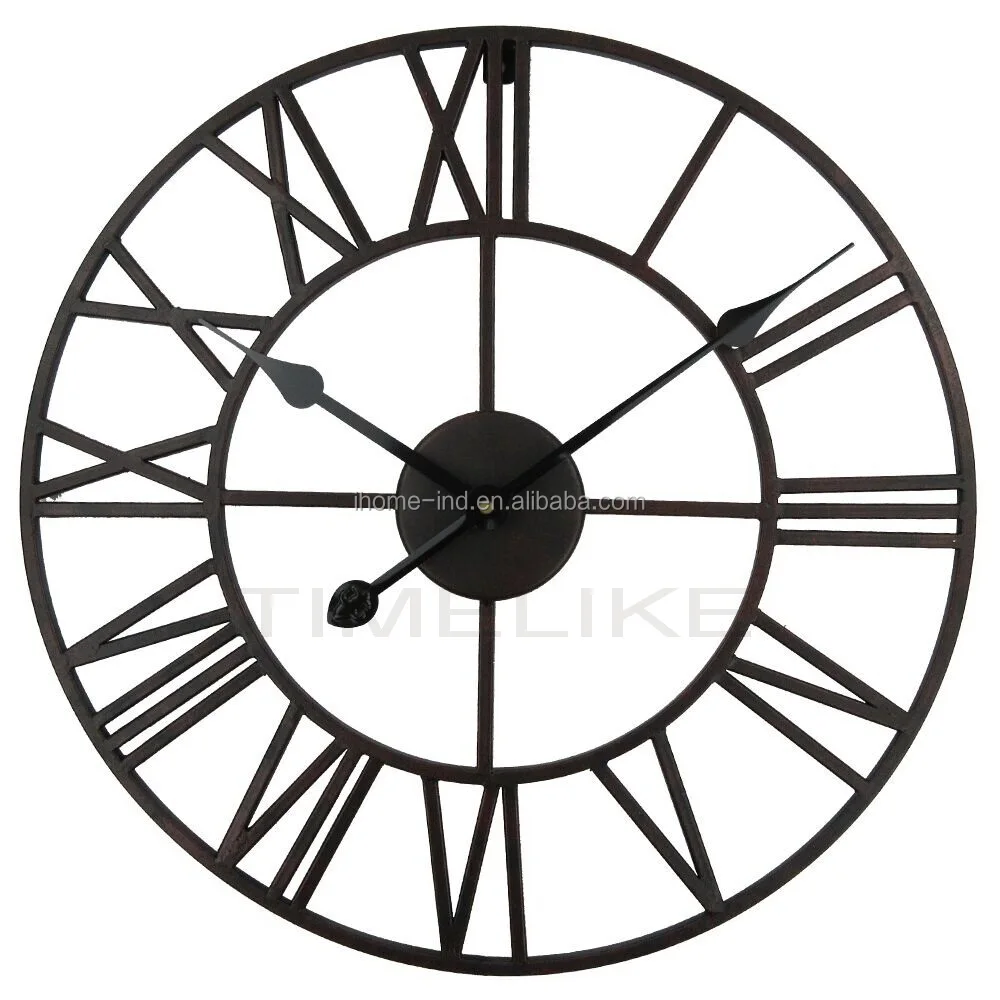 

Home Decoration Wall Clock Big Size 50cm Roman Figure Modern Wall Clock