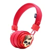NIA OEM X7 New Arrival Stylish Skull Wireless and Wired Superior Quality Sound On Ear Headphone TF Card/FM Radio Support