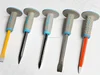 Hexagonal drop forged point type cold chisel