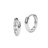 Kid Jewelry Small Plain 925 Sterling Silver Hoop Huggie Earrings