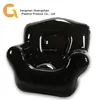 PVC smooth black inflatable single design sofa