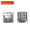 19 Pin A type Male plug C lip type hdmi male connector