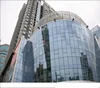 Aluminum frame glass curtain wall, building facade glass wall cladding
