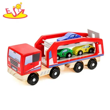 coche con remolque juguete