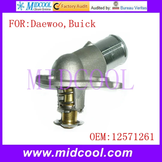 Thermostat /&Housing for Chevy GMC Cadillac Pontiac Hummer V8 12571261  w// Gasket