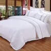 white cotton satin fabric roll bed sheets for star hotel bedding set