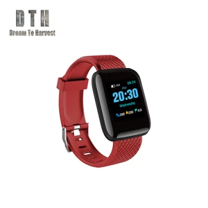 Manufacturer 116 Plus Touch Screen Smart Fitness Tracker Watch