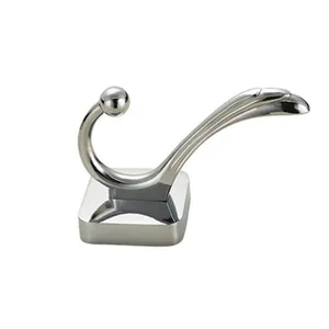 High Quality Adhesive Wall Hook Zinc Alloy Sticky Coat Hook High Quality S Hook