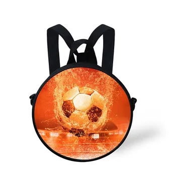 Latest Fashion Football Image Print Kids Backpack Soft School Bags Bag With Of For Product On