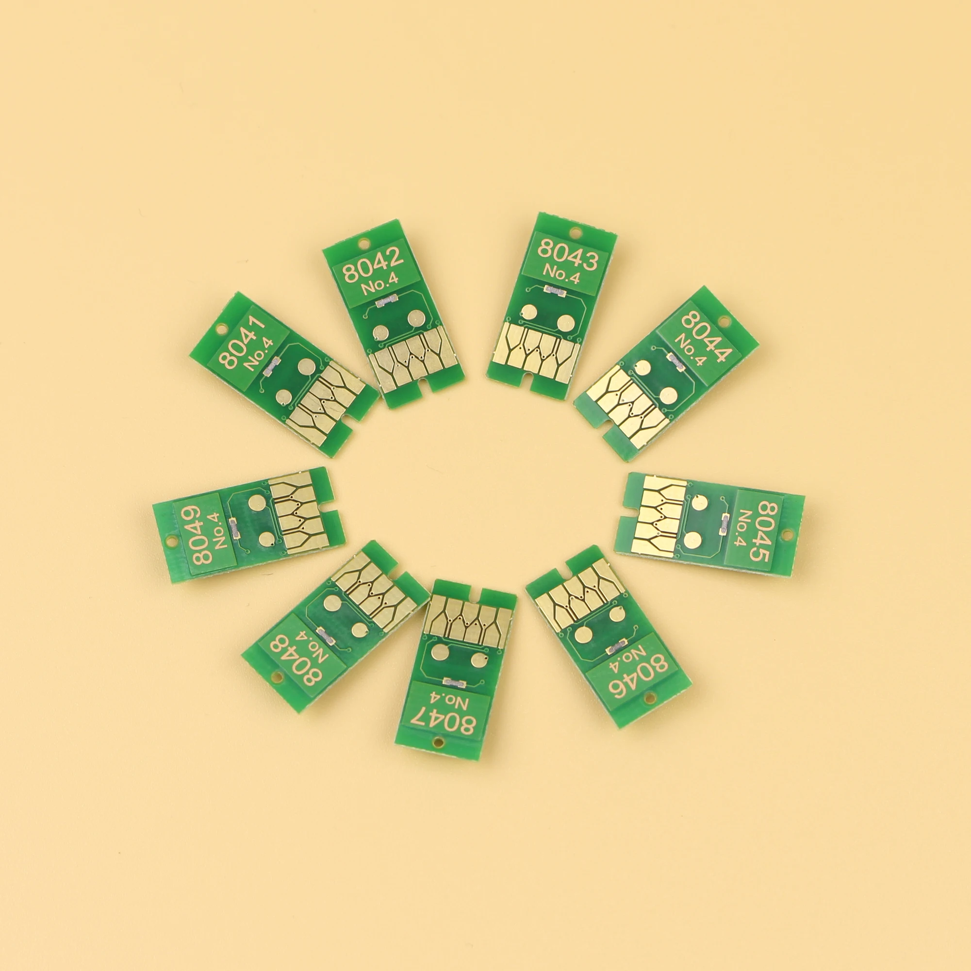 

9 Colors ink cartridge chips for Epson Surecolor P6000 P8000 P9000 chips with newest series number