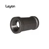 ISO 49 thread ANSI standard reducing shaped malleable tee galvanized / black 1/2 fittings 1/8" 130 tee