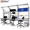 Detall modular industrial antistatic tables furniture with stable ESD function