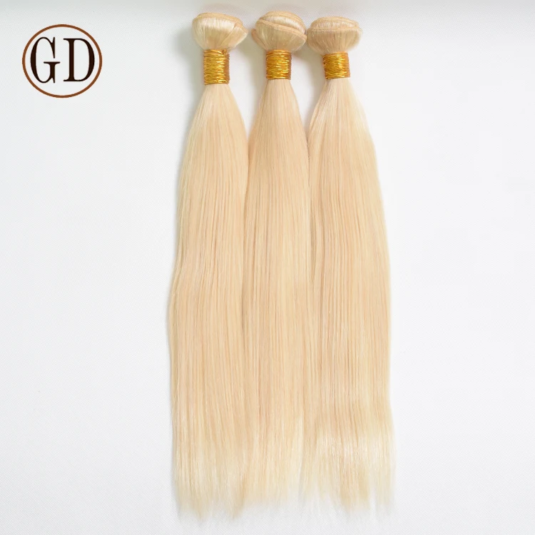 

Direct Factory Cheap Price Top Quality No Shedding European Color 613 Blond Human Hair Weave