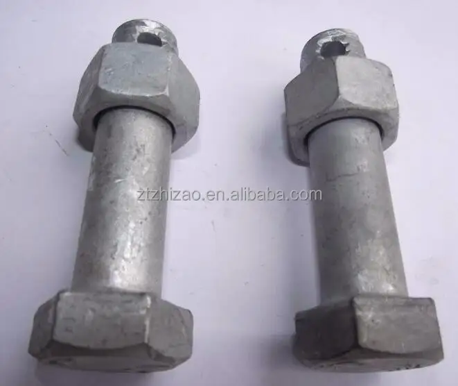 
Manufacturer supply hot dip galvanized Hex Bolt and nut din 