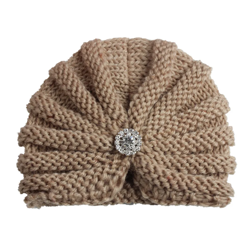 
New Style Baby Cute drill beanie Hats girl boy unisex autumn Winter kids Knit Hat 