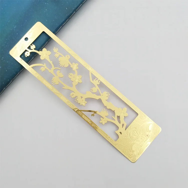 Custom Wholesale Laser Cut Metal Bookmarks For Books Buy Custom Zinc