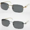 /product-detail/wholesale-hot-rimless-glasses-8200759-designer-white-genuine-natural-horn-sun-glasses-men-sunglasses-with-box-unisex-sunglasses-62154600582.html