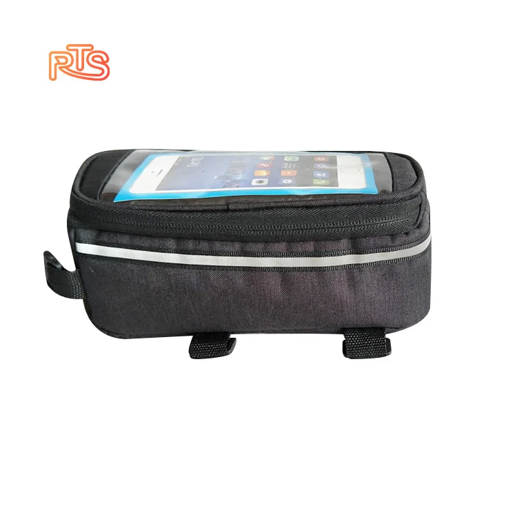

Touch Screen Phone Mountain Cycling Panniers Frame Tube Bag Bicycle Handlebar Pack Bike Front Bag bicycle bag for cycling, Black;blue;brown;grey
