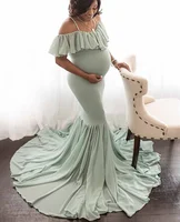 

Maternity Dresses For Photography Maternity Clothes Dress gown For photo shoot Pregnant women Clothing Dress ropa de embarazada