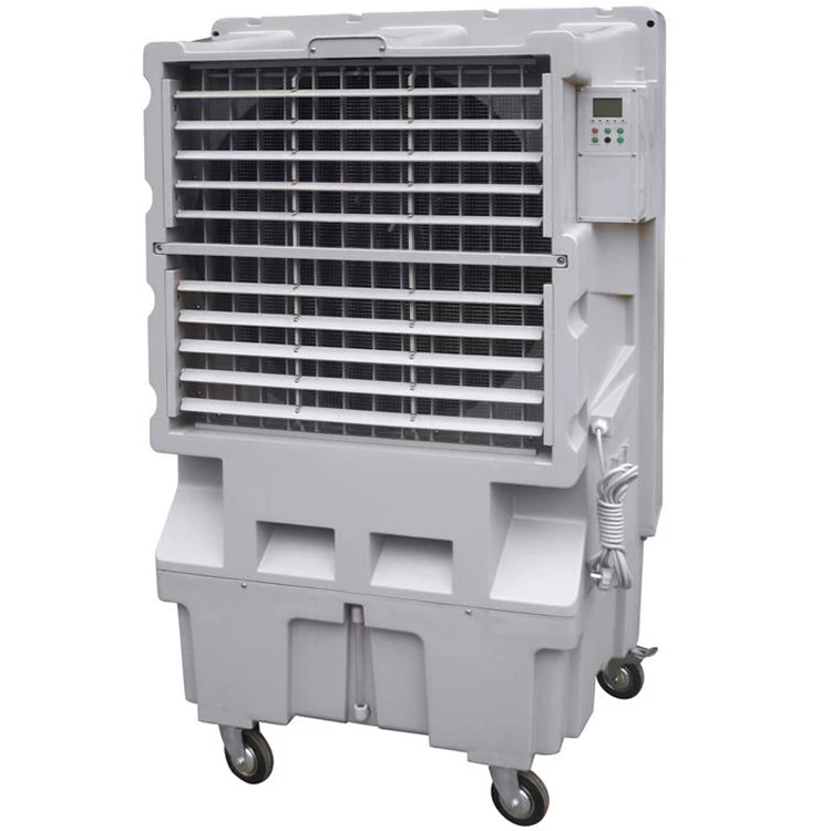 Испарительный охладитель воздуха. Водяной охладитель 100*100. Industrial Air Cooler. Промышленный охладитель воздуха водяной.
