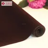 Modern design polyester velvet fabric upholstery flocked with CE&ISO