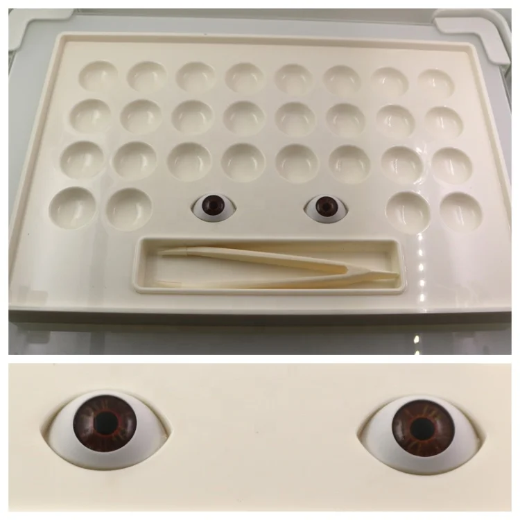 New hot sale contact lens display box cases