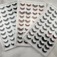 

2019 New Own Brand Silk Lashes Private Label Wholesale 3D Faux Mink Eyelashes Handmade Curelty Free 3D Silk Lashes