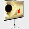 72'' 4:3 New Portable Projector Projection Screen Tripod Pull-up screen