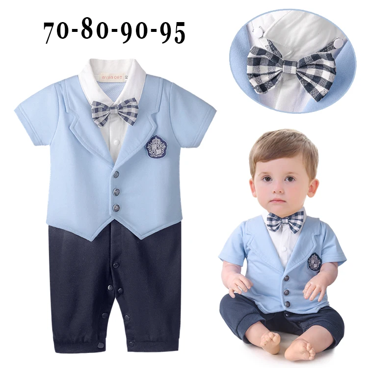 baby tuxedo romper