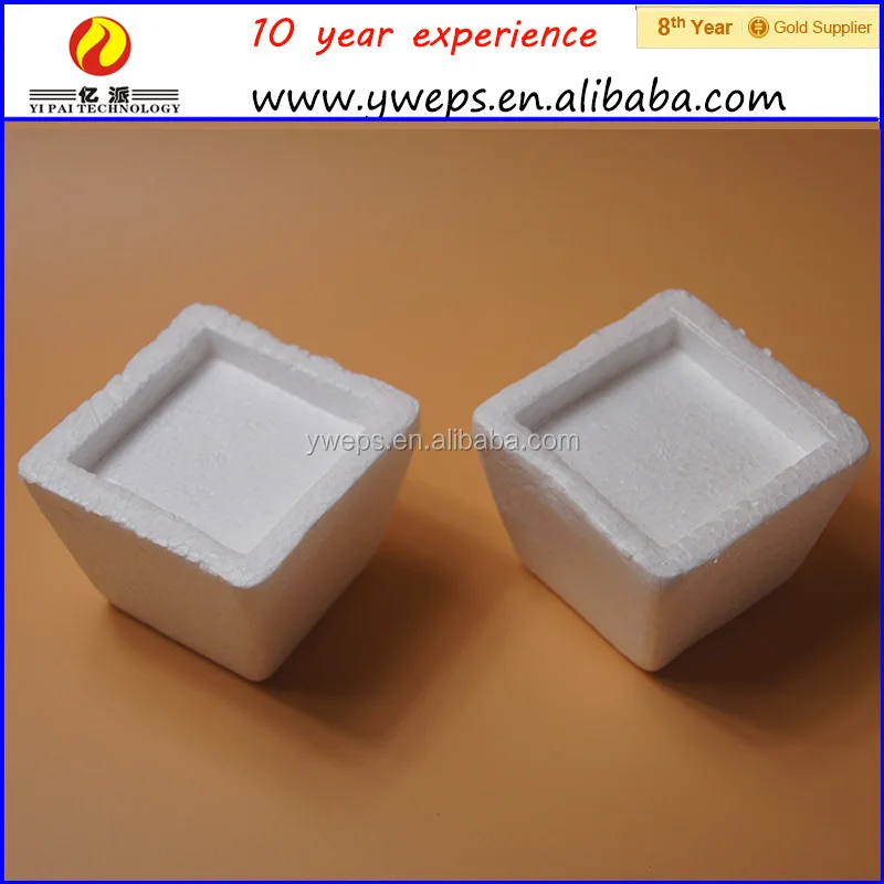 6-Pack Styrofoam Floracraft Bulk Buy Styrofoam Pot Insert 4 inch x 3 inch x 2 inch 1 Pack Green PI432GS 