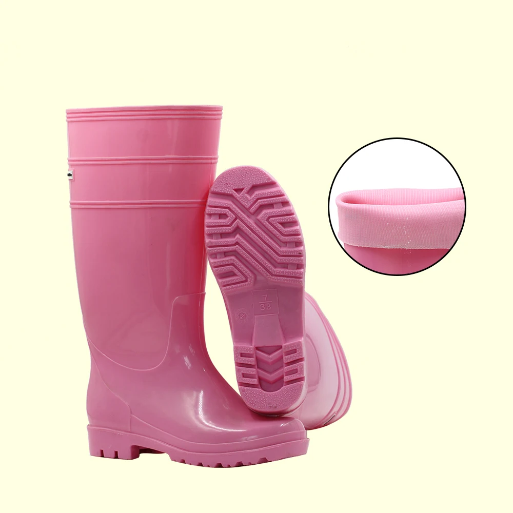 

Customized pvc rain boots for women, Any color