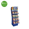 Paper Material Corrugated Cardboard POS Display For Blister Pack Display Stand, Toy Display Cabinet