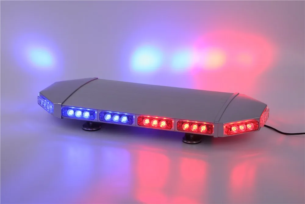 48 inch red blue emergency vehicle