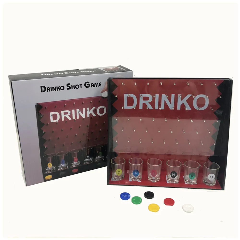 

Casino Bingo Shot Holiday Drinking Games, Red