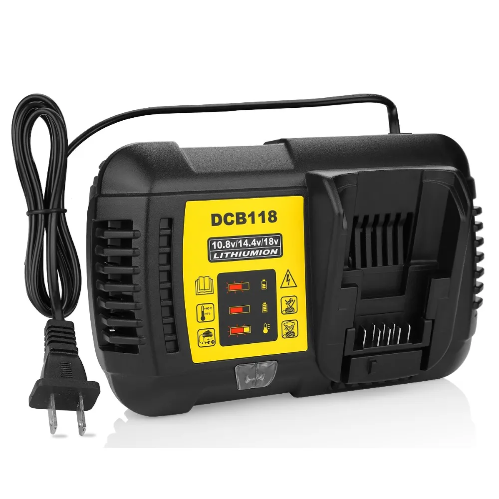 Universal For Dewalt Charger Replace Dcb120/dcb203/dcb200/dcb201/dcb204