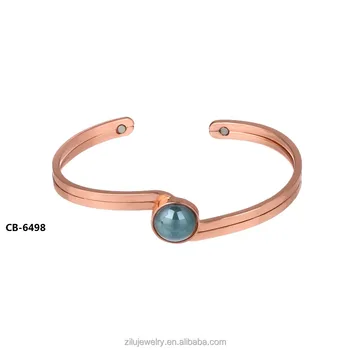 Cb 6498 Adjule Solid Copper Bracelet With Magnet Magnetic Cb 6498 Adjule Solid Copper Bracelet With Magnet Magnetic