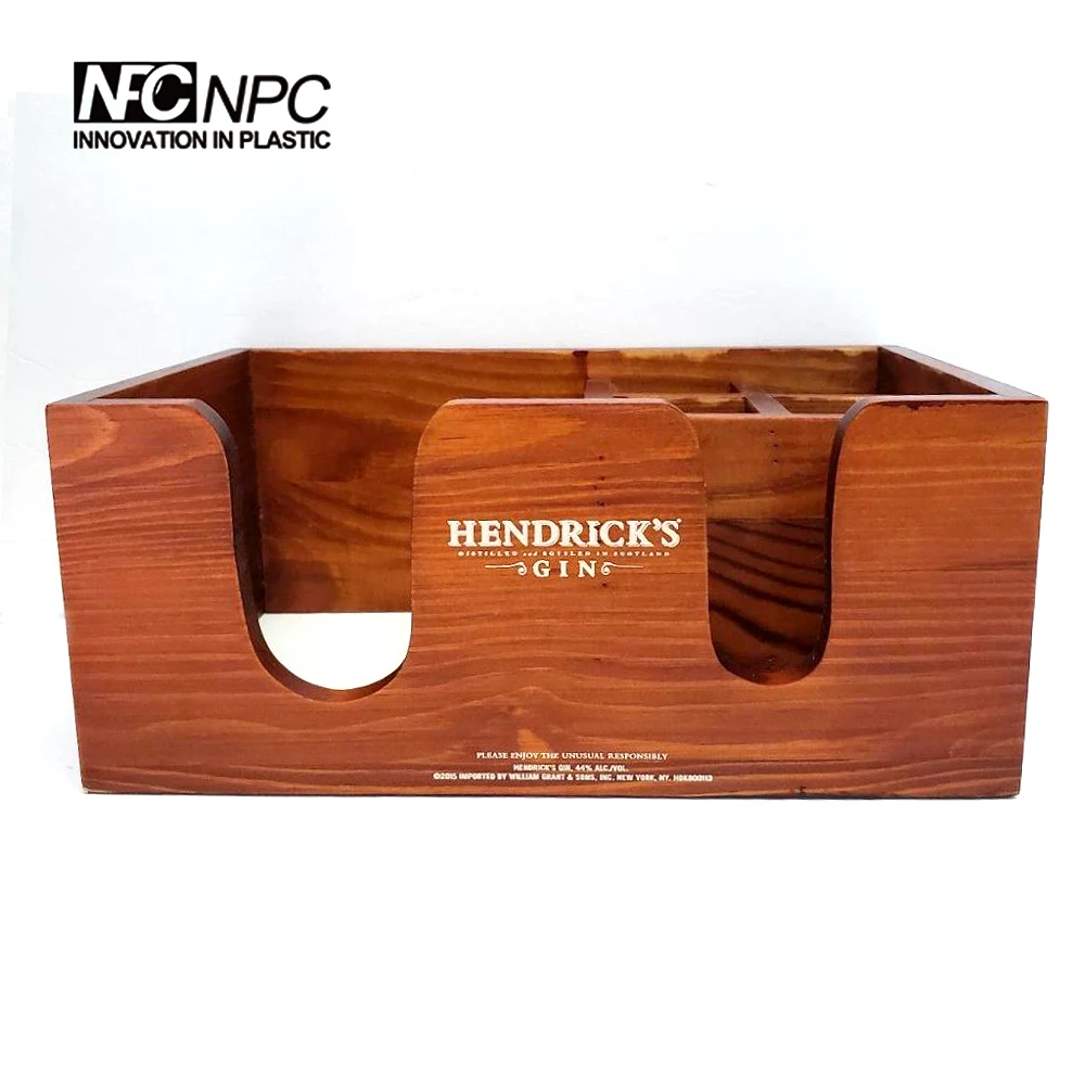 Wholesale Irish Whiskey Wooden Napkin Holder Bar Caddy Dispenser Buy