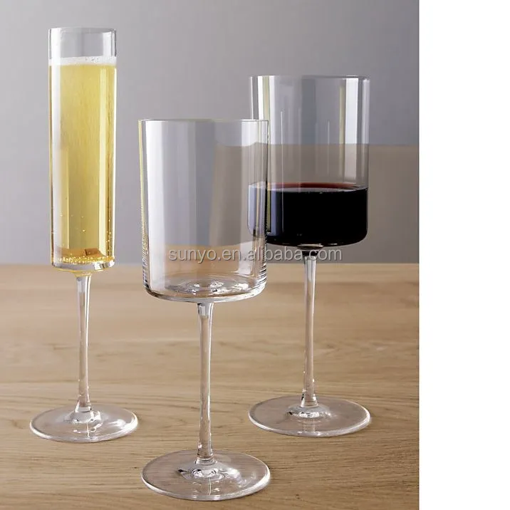 square wine glasses