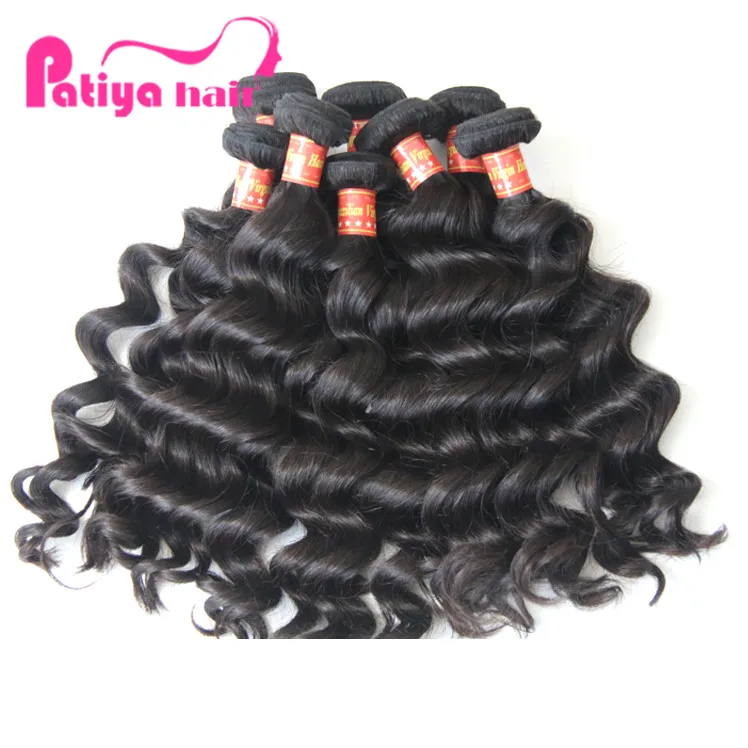 

10 12 14 16 18 20 22 24 26 28 30 inch online website buy top quality virgin Brazilian wavy natural human hair bundles, Natural color brazilian wavy hair