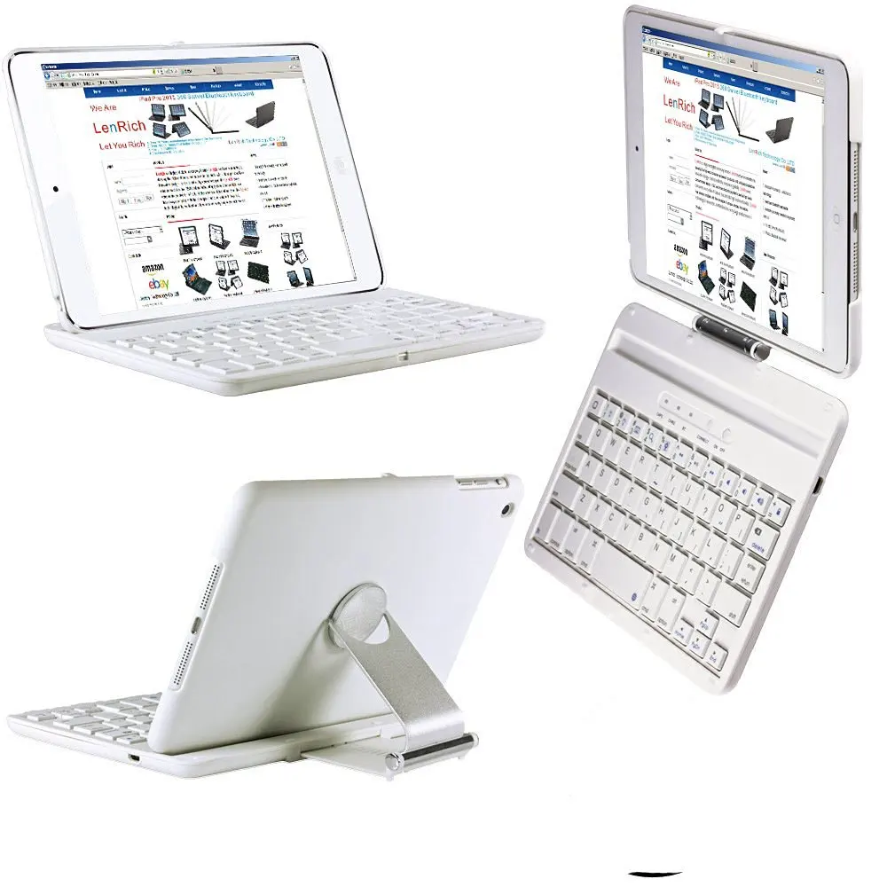 Buy Lenrich Apple iPad mini 4 Keyboard Case Tablet Wireless Bluetooth