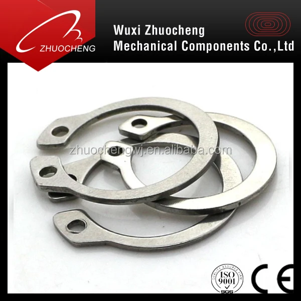 
Manufacturer stainless steel 304 retaining ring circlips for shaft 