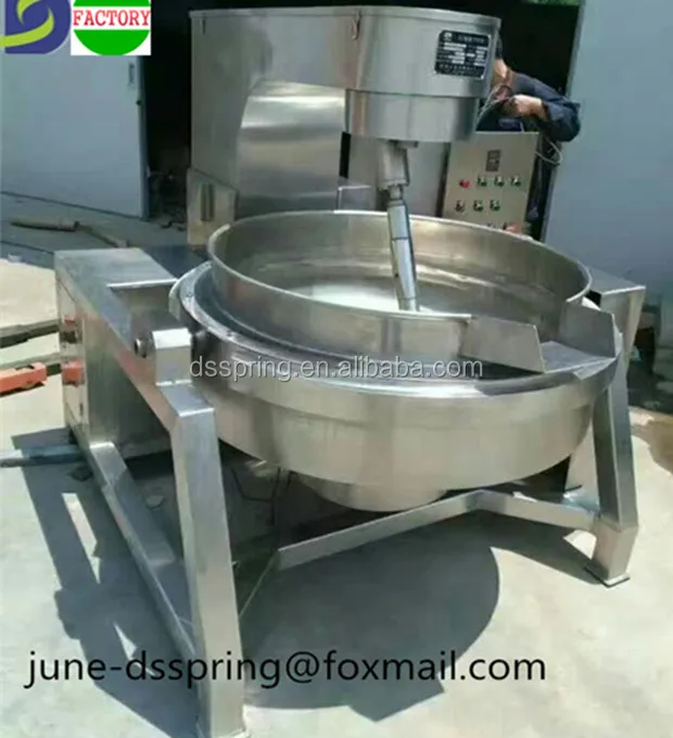 Industry Large Electric Caramel Cooking Mixer Machine 50 Liters 250l