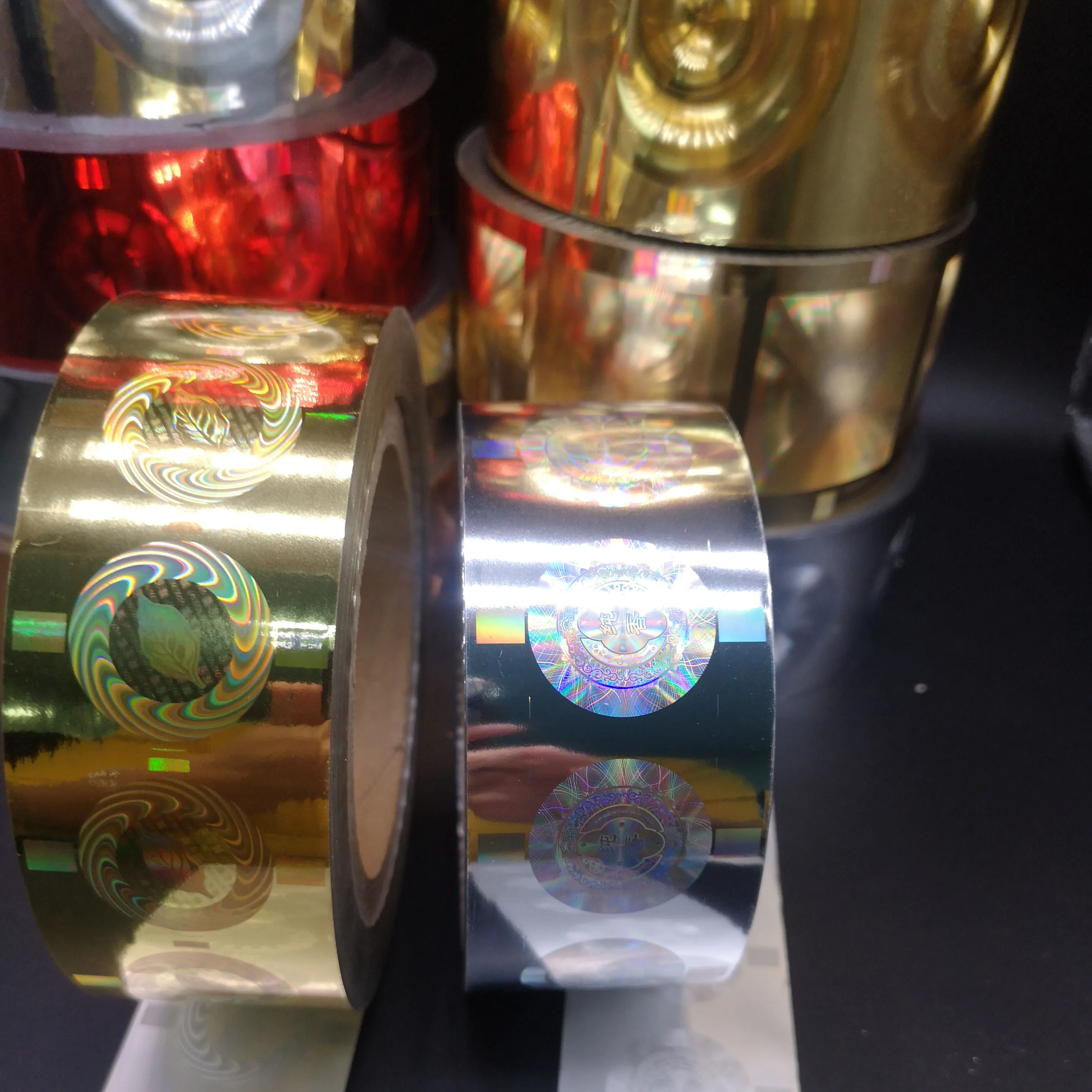 
Multicolor holographic customization hot stamping foil 