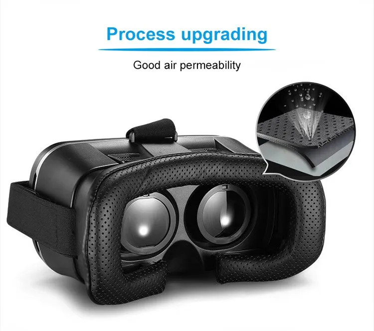 Free sample and dropshipping VR 3d Glasses blue film hot video google vr headset
