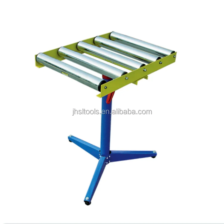 
Heavy Duty 5 Roller Work Support Adjustable Roller Stands For Wood 132LB Capacity 