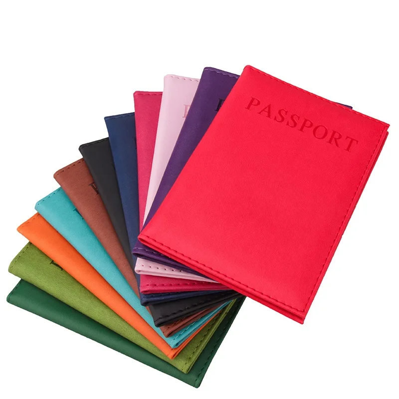 

Fashion Assorted Color Travel Passport Case Gifts For Mens Passport Holder