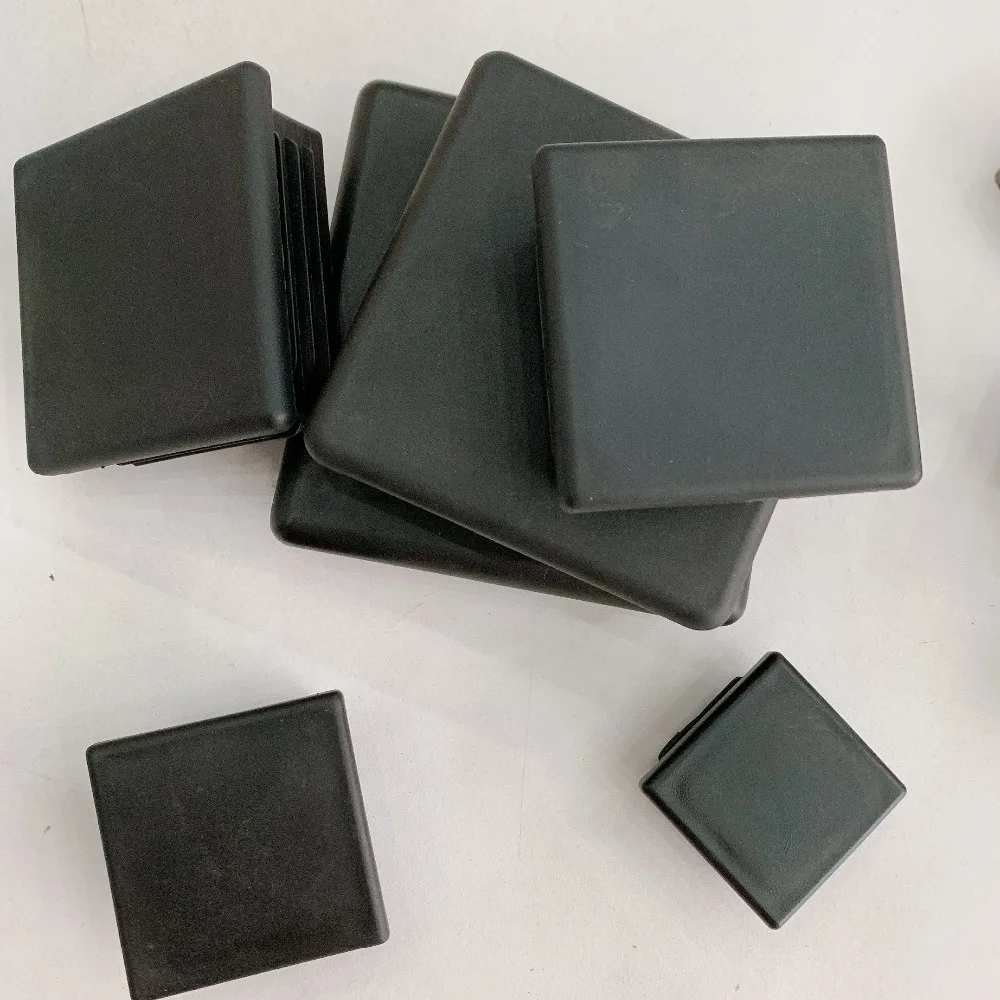 4x4 Fence Post Cap Single Pack Black Powder Coated Steel Mailbox Piling