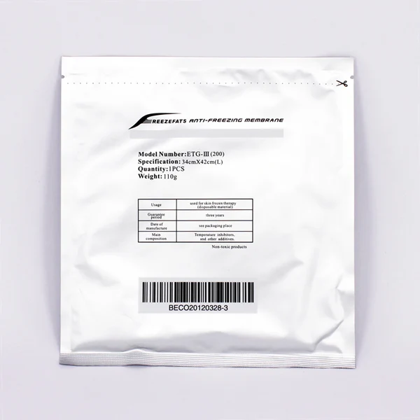 

antifreeze gel pad membrana protectora criolipolisis membranes