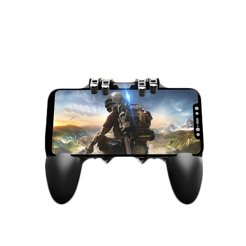 

New version gaming joystick game pad AK66 PUBG mobile controller for sale