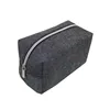 New linenette fabric eco lurex beauty cosmetic bag high capacity brushes makeup bag portable ladies cosmetic bag